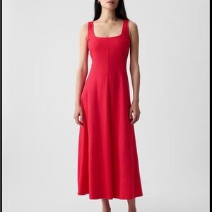 Gap linen blend dress
